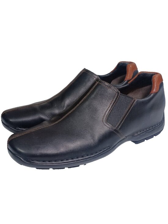 Cole Haan Zeno Loafer Size 11.5 Black Slip On Comfort Sole Shoe Driving Shoes